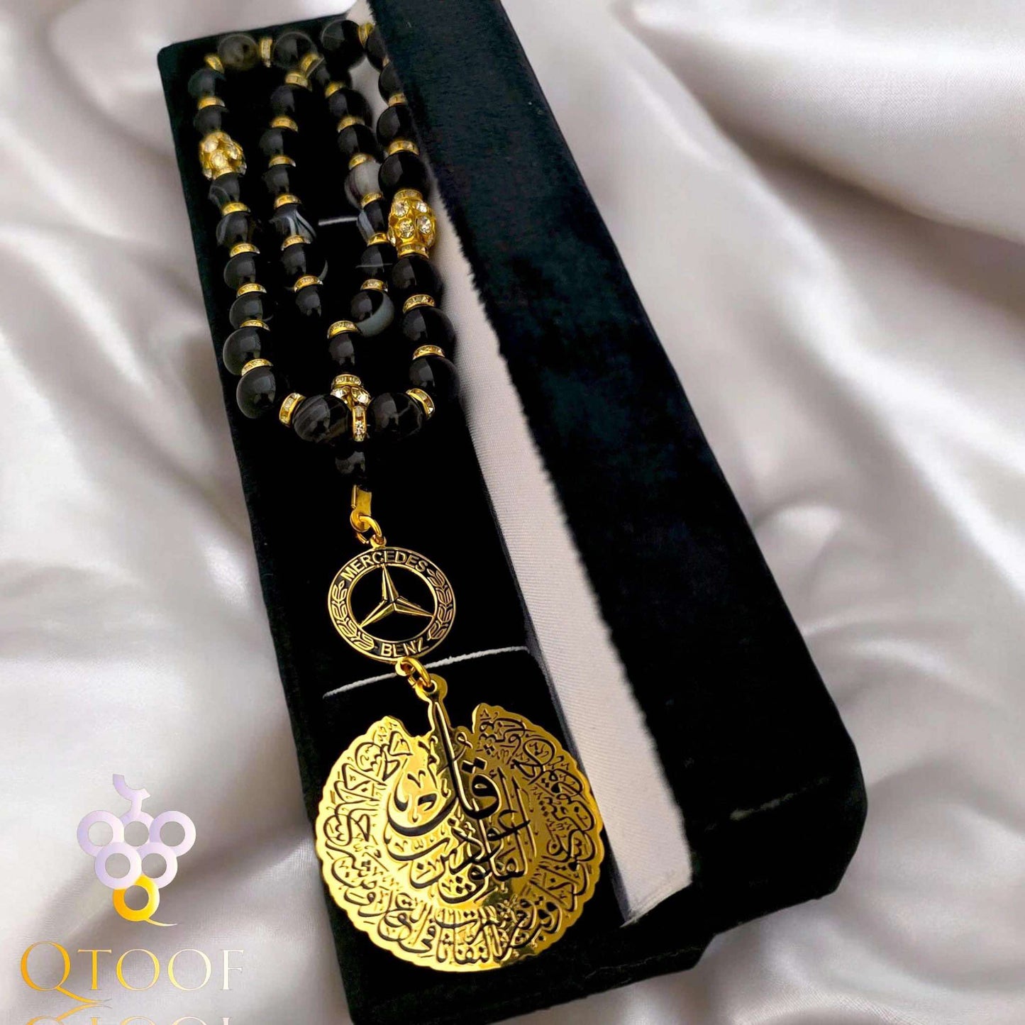 سبحة عقيق سليماني فاخرة