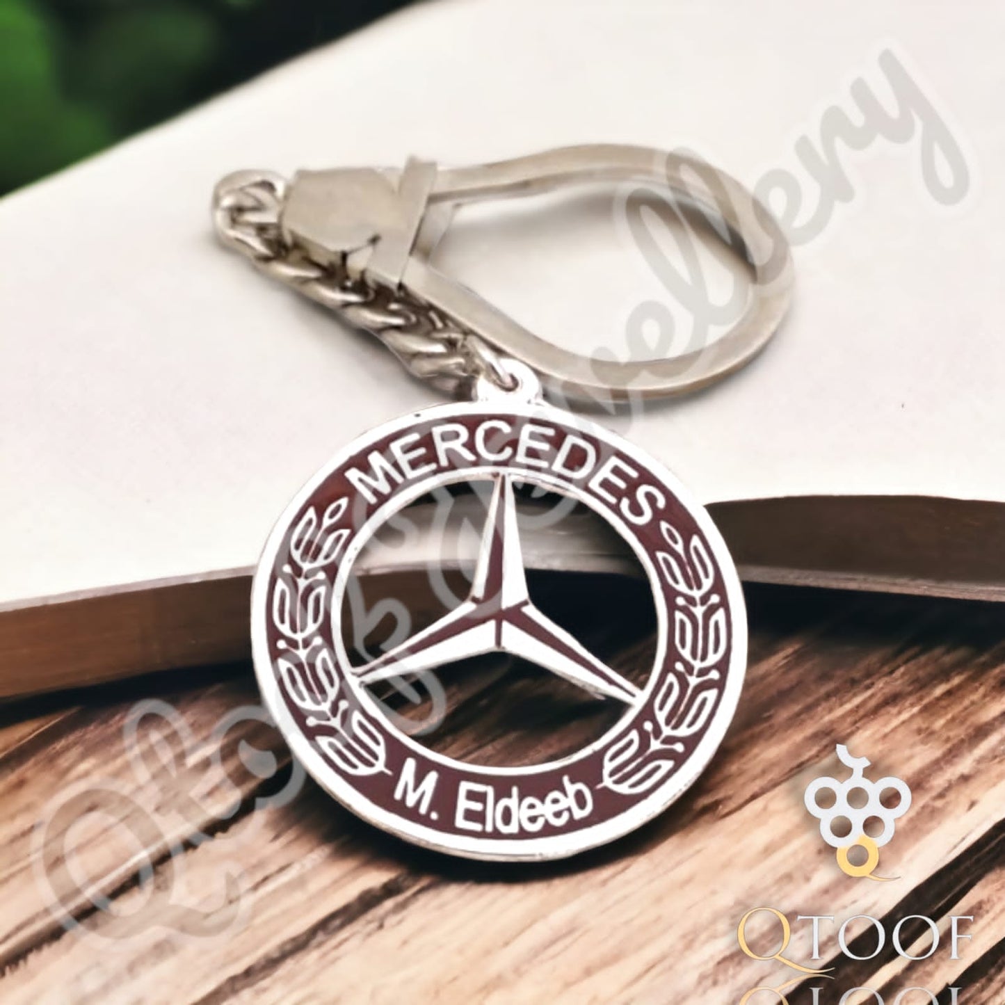 ميدالية مفرغه بلوجو عربيتك