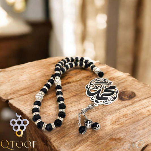 سبحة عقيق اسود